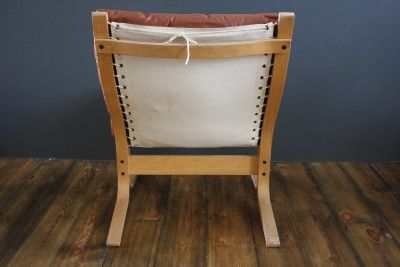 Siesta Westnofa Easy Chair Ingmar Relling Retro 60s 70s Tan Leather