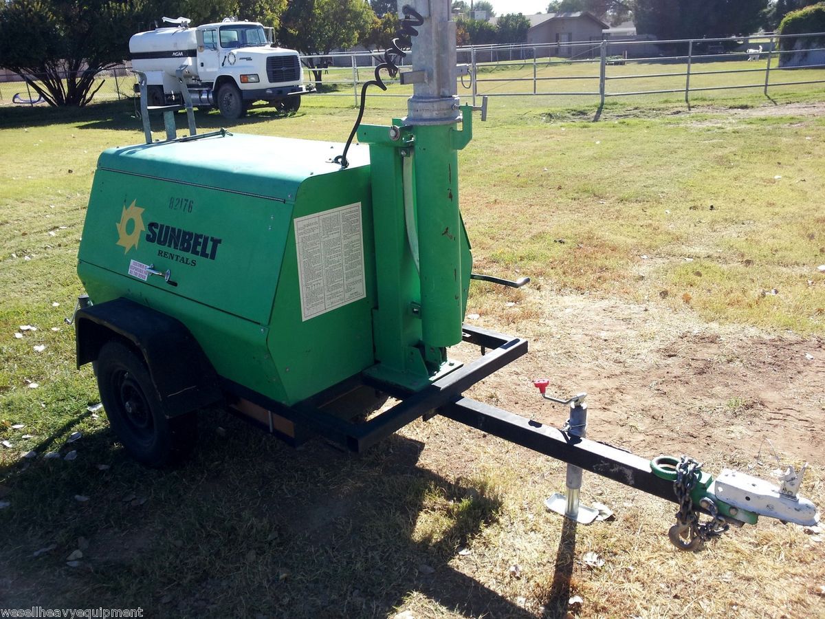 2006 AMIDA TEREX INGERSOLL RAND LIGHT TOWER DIESEL GENERATOR GENSET