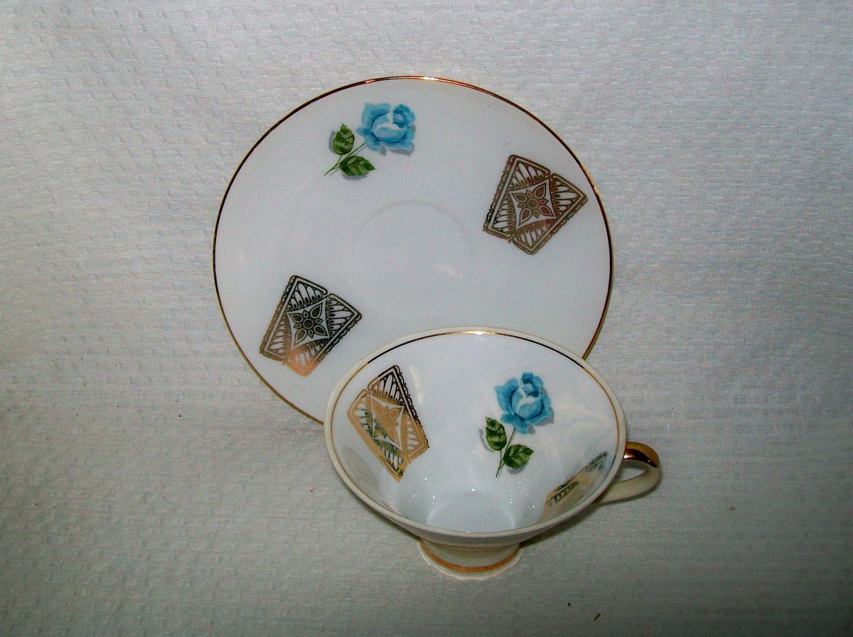 Tea Set Cup and Saucer Mitterteich Bavaria