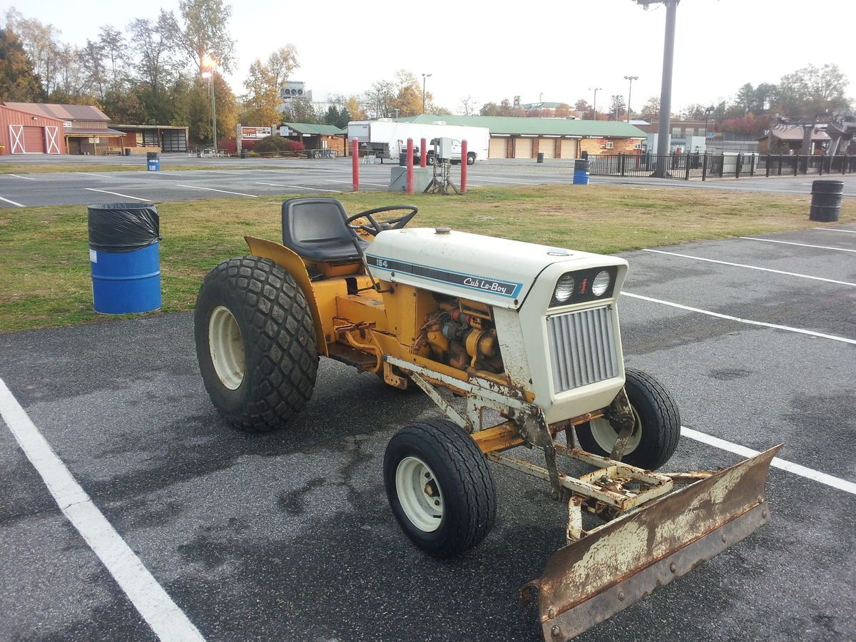 INTERNATIONAL HARVESTER CUB CADET 154 Lo Boy TRACTOR Belly Mower