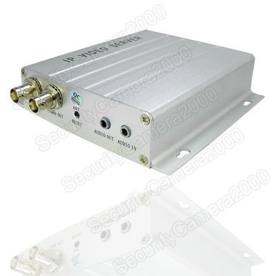 1CH Audio D1 Video CCTV Camera IP Server Internet FTP