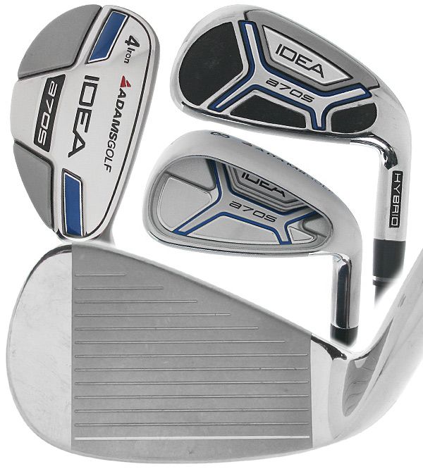 Adams Idea a7OS Irons 4 5 Hybrids 6 PW GW 8PC High Launch Grafalloy