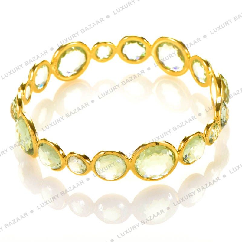 IPPOLITA Rock Candy Green Amethyst Mini Lollipop Bangle