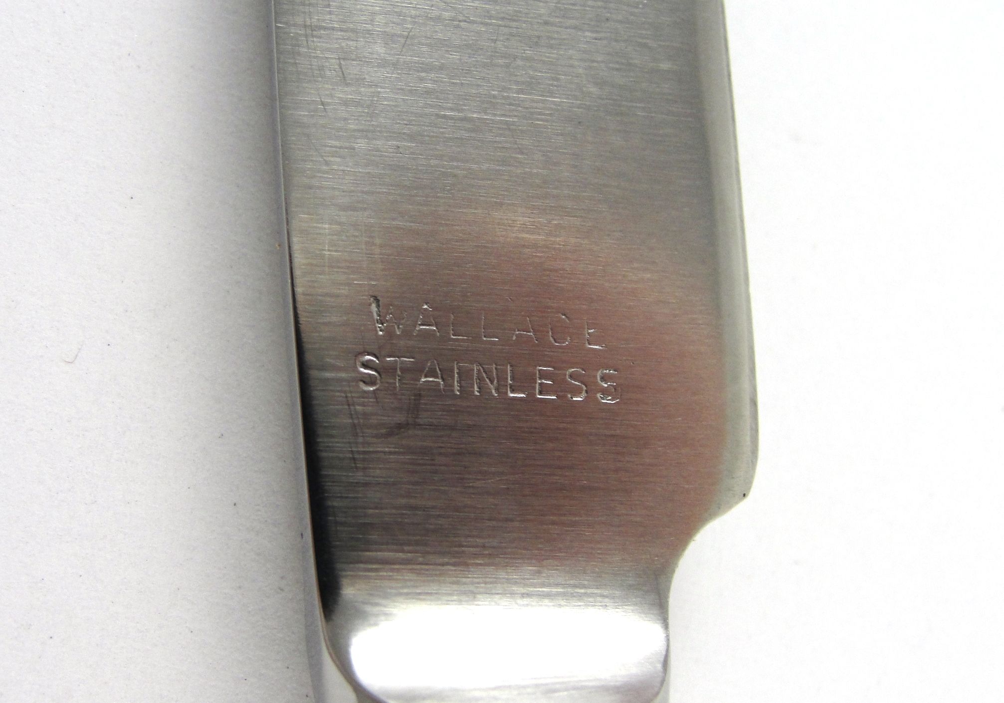 Wallace Irving Sterling Silver Dinner Knife 8 3 4” Long Pattern 1900