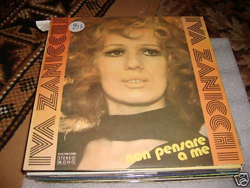 IVA Zanicchi Non Pensare A Me LP Italian Pop Romania