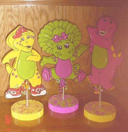 PC Barney Table Decorations Centerpieces Party Supplies on PopScreen