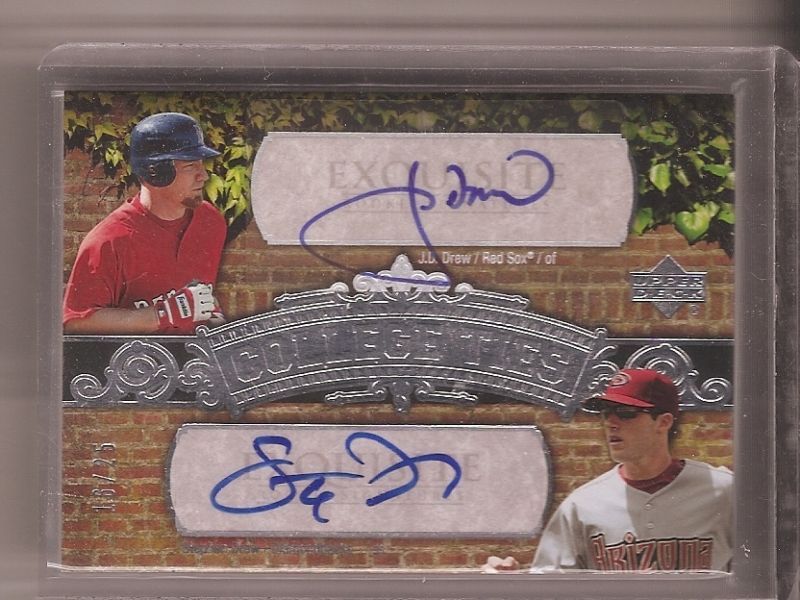 Drew Stephen Drew 2007 Exquisite Autograph 16 25