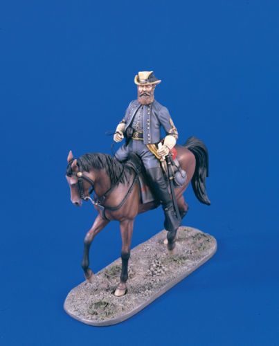 VER1636 J E B Stuart on Horseback Resin Figure Verlind