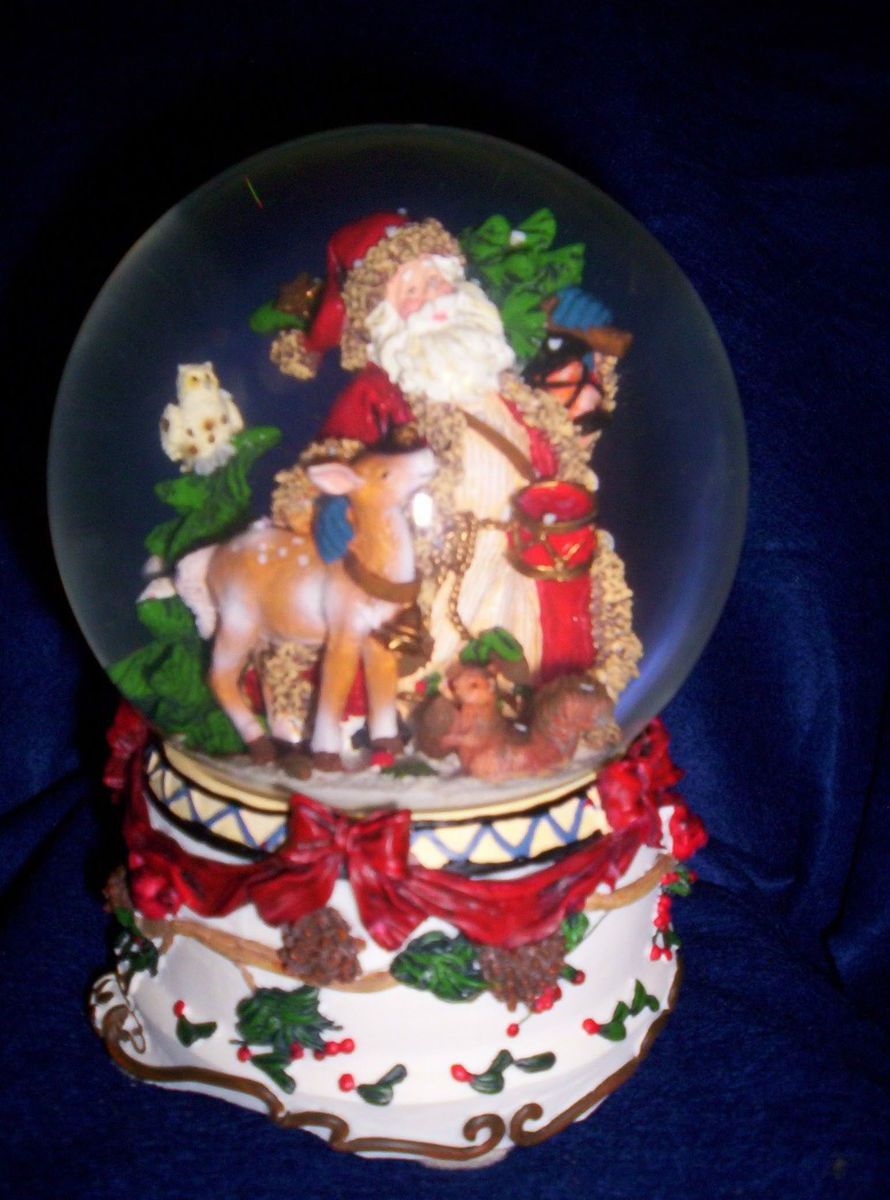 Santa Snowglobe J C Penney