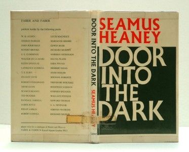 Seamus Heaney Door Into The Dark 1969 1st 1st D J
