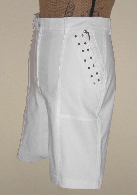 Jamie Sadock Sugar Pure White Golf Tennis Shorts Sz 10