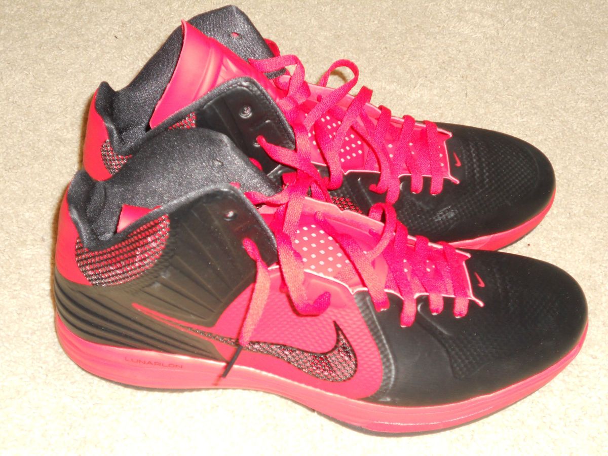 James Jones Miami Heat Game Used Black Nike Shoes Sz 17 2012 Champions