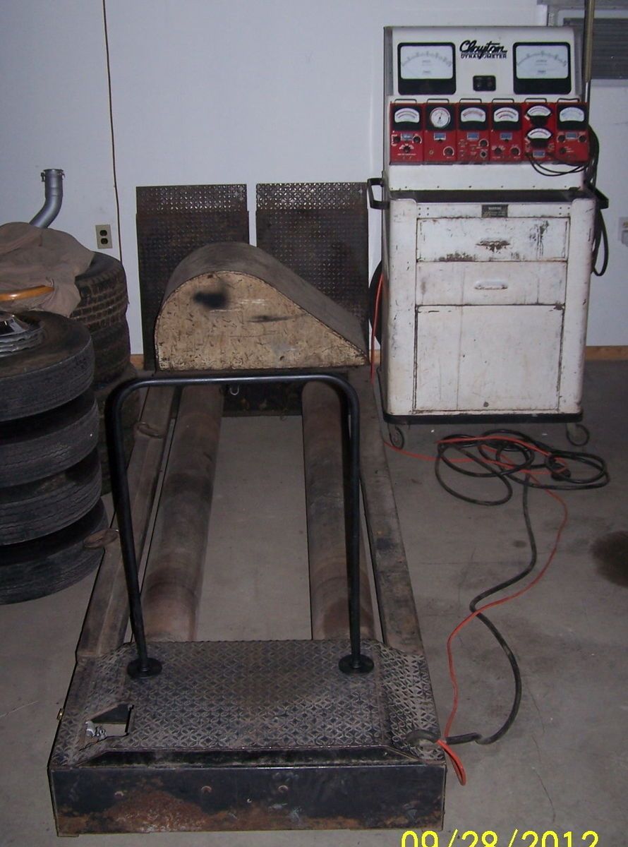 Vintage Clayton Chassis Dyno Dynamometer