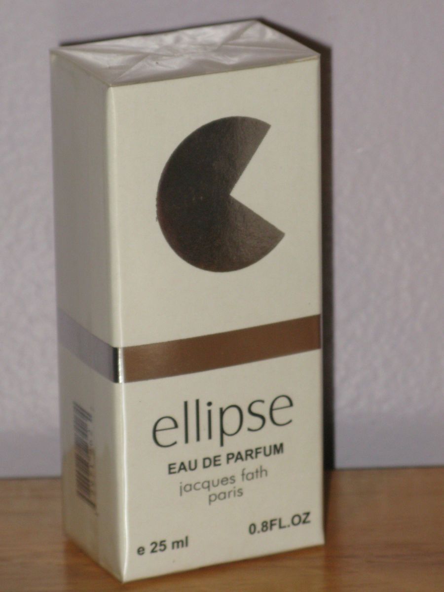 Vintage* Ellipse Jacques Fath Paris .8 oz 25ml Eau de Parfum Womens