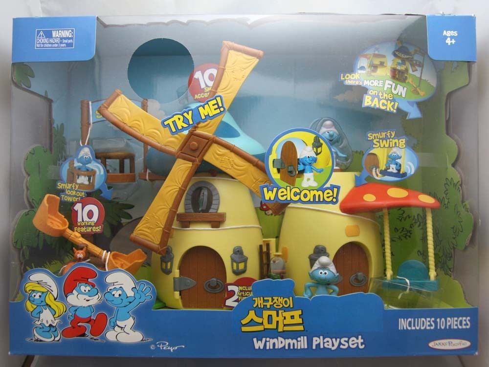 Jakks Pacific Smurfs Windmill Playset