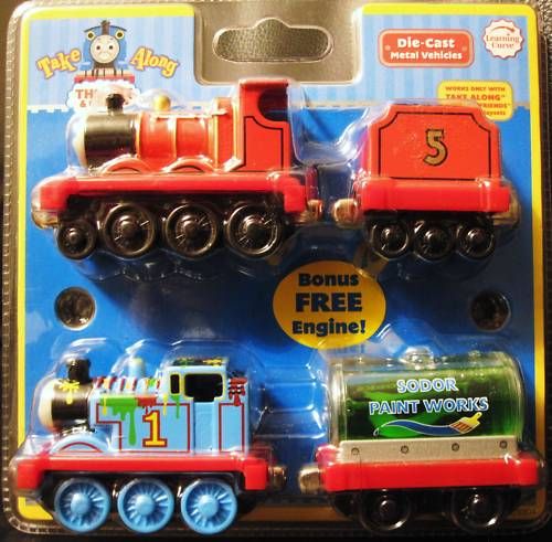 Thomas Friends Take N Play James Thomas Paint Work