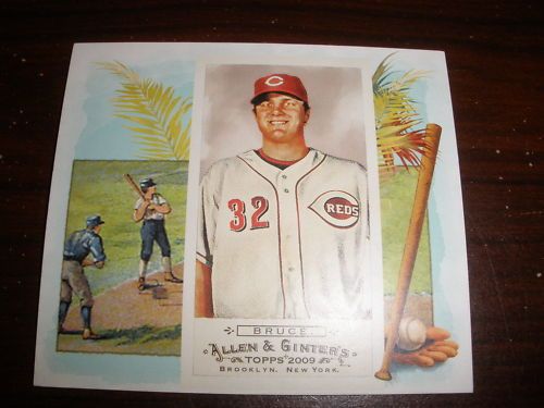 2009 Topps Allen Ginter N43 Jay Bruce