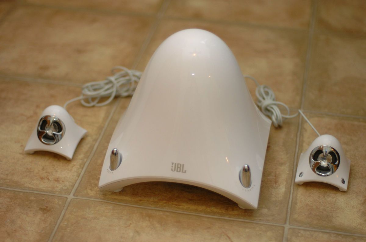 Harman Kardon JBL Creature II Computer Speakers White with Box