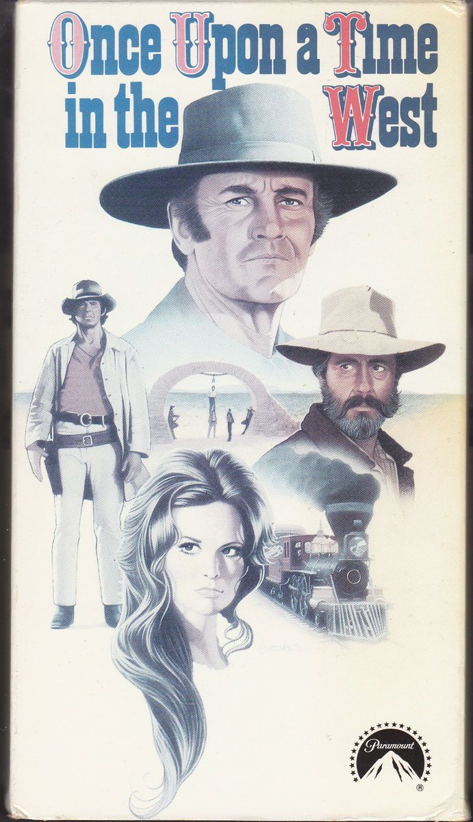  Upon a Time in the West VHS 1997 2 Tape Set Henry Fonda Jason Robards