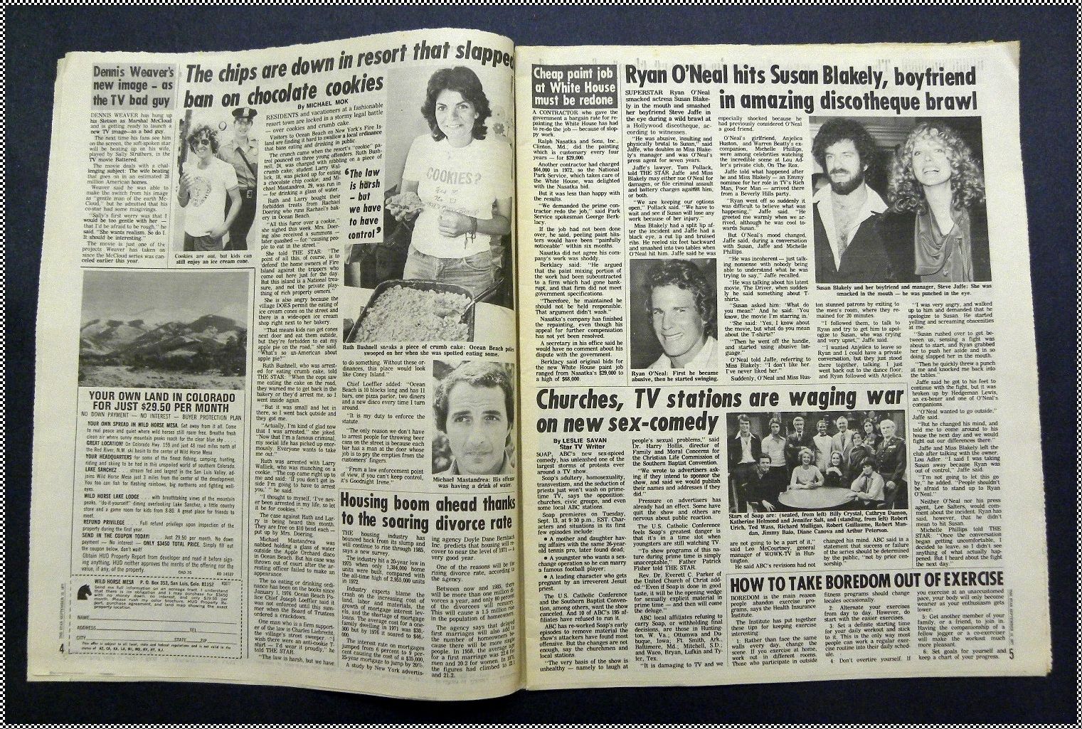 The Star Newspaper September 13 1977 May 2 1978 Charlies Angels Elvis