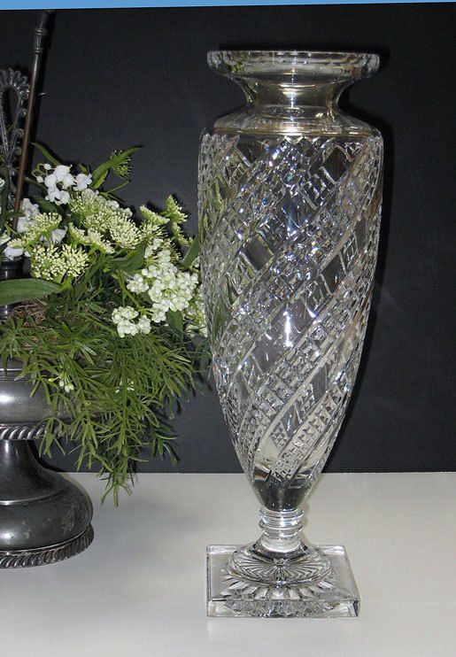 Waterford Crystal Arcade 13 Footed Vase New Ireland