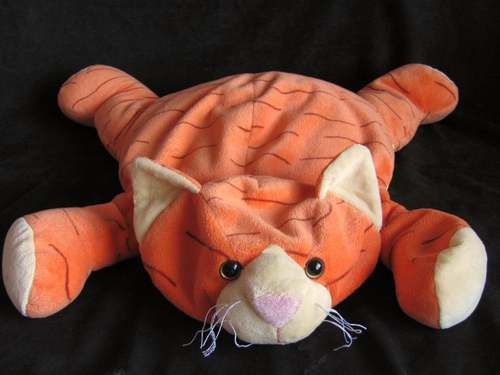 24 Jay at Play Orange Kitten Cat Tabby Mushable Mushabelly Mircobead