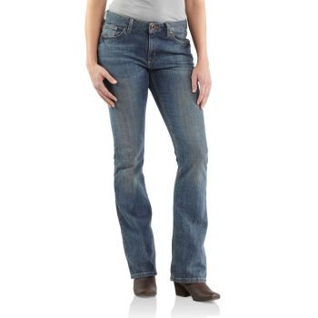 Carhartt Womens Original Fit Jean Boot Cut WB025 RTB