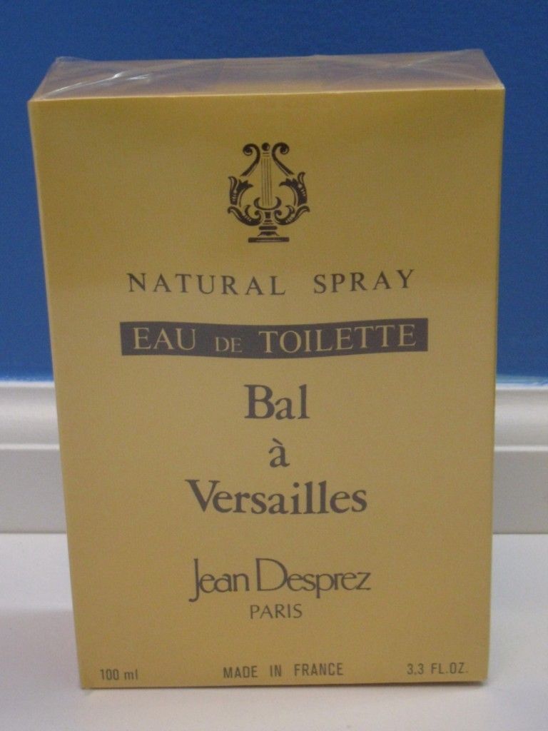  Perfume BAL A Versailles Jean Desprez Spray Bottle Paris 3 3 Oz