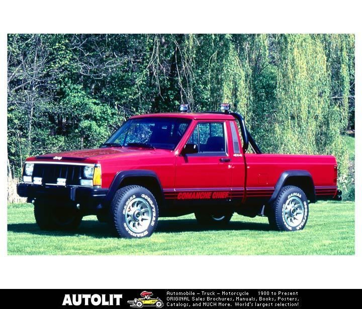 1988 Jeep COMANCHE Chief Factory Photo