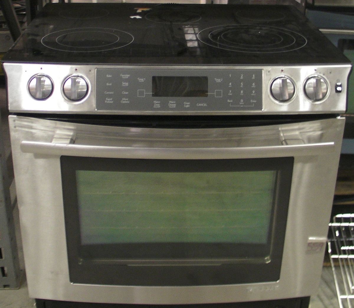 Jenn Air 30 Stainless Steel Slide in Electric Range