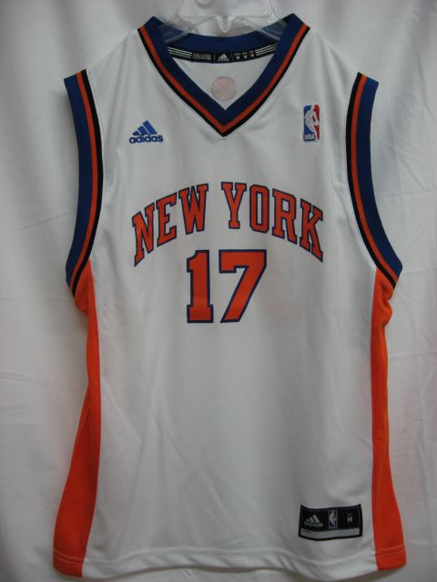 Jeremy Lin New York Knicks Revolution 30 White NBA Youth Jersey Large