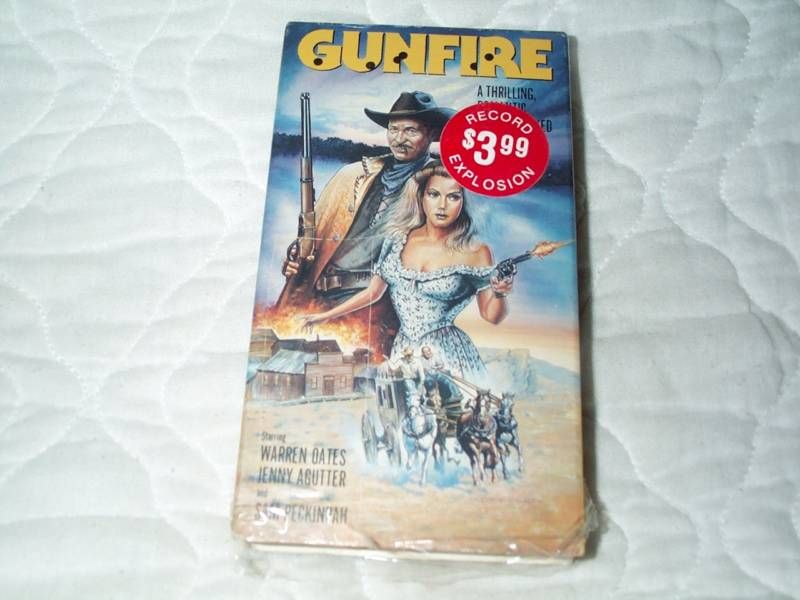 Gunfire VHS Warren Oates Jenny Agutter Fabio Testi 082551022540