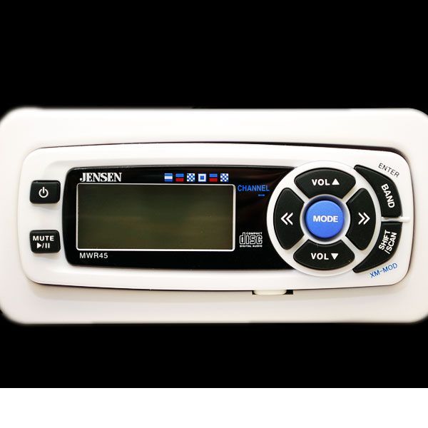 Jensen MWR45 XM Satellite Wired Boat Remote