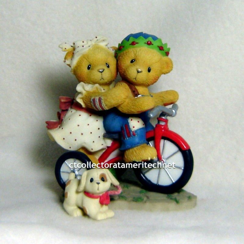 Cherished Teddies Sally and Skip Retired