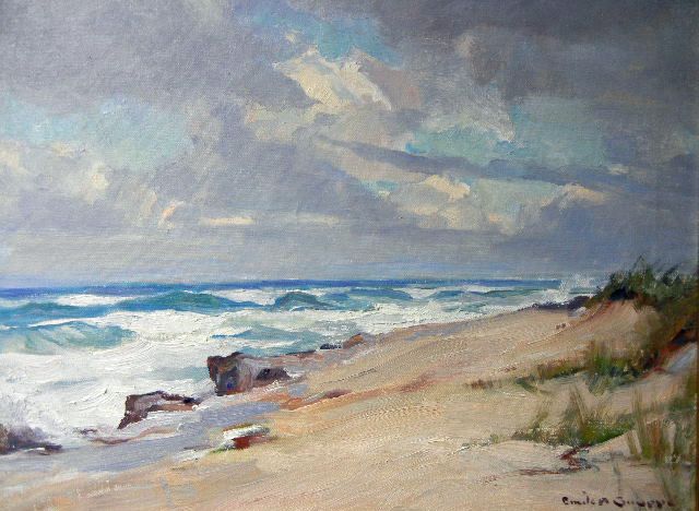 Emile A Gruppe B1896 American Florida Beach Listed