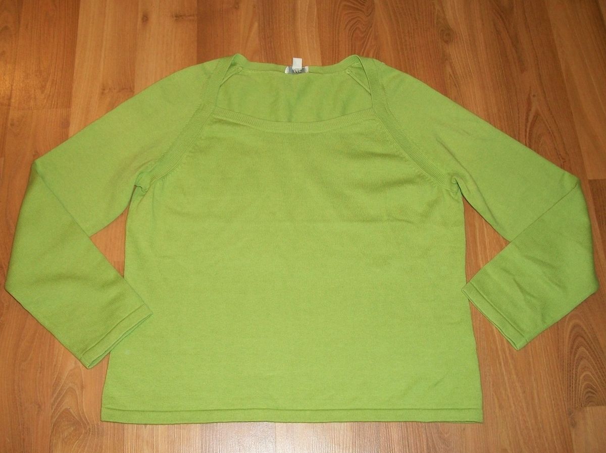 Jill Green Sweater M