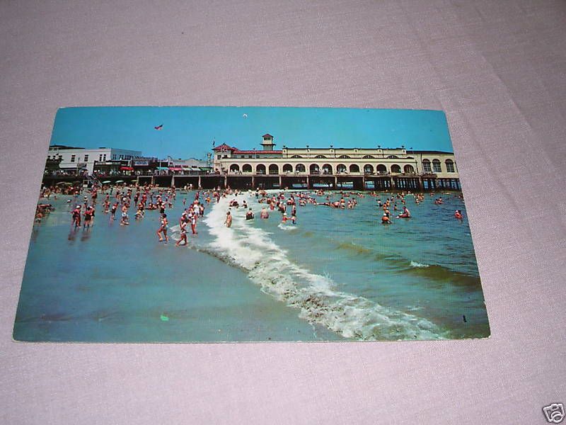 Ocean City New Jersey Convention Hall Beach Postcard