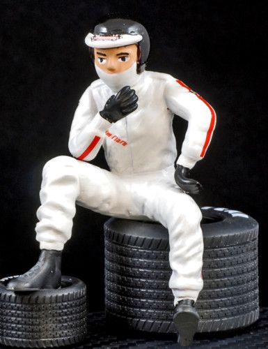 Top Model F1 Driver Figure Sitting Jim Clark 1967 1 18