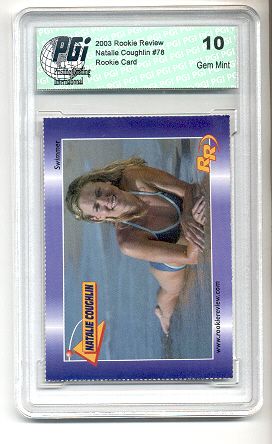 Michael Phelps Rookie Review Card PGI 10 Olympics Swim