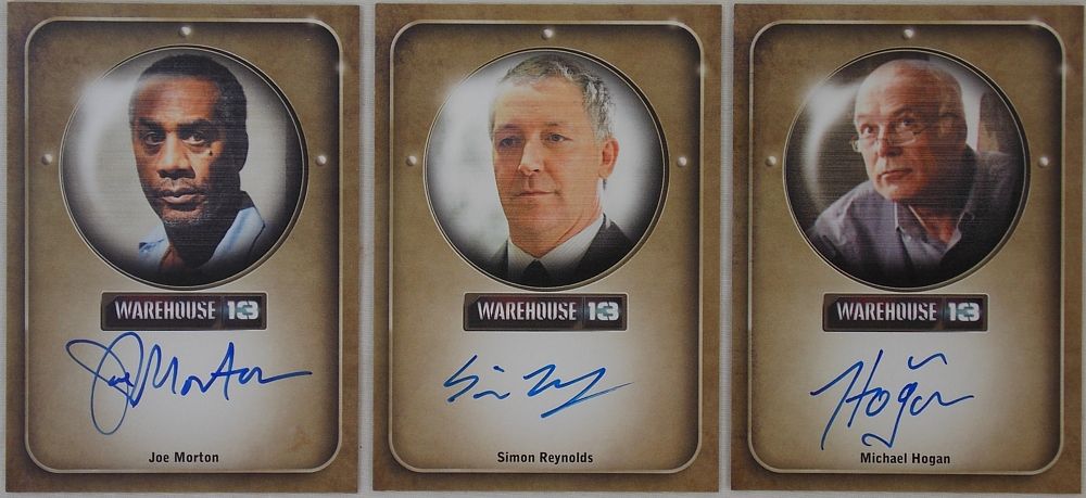  Warehouse 13 Cards Signed by Simon Reynolds Joe Morton More