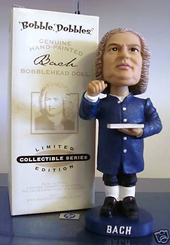 Johann Sebastian BACH LIMITED EDITION Composer Bobble Bobblehead from