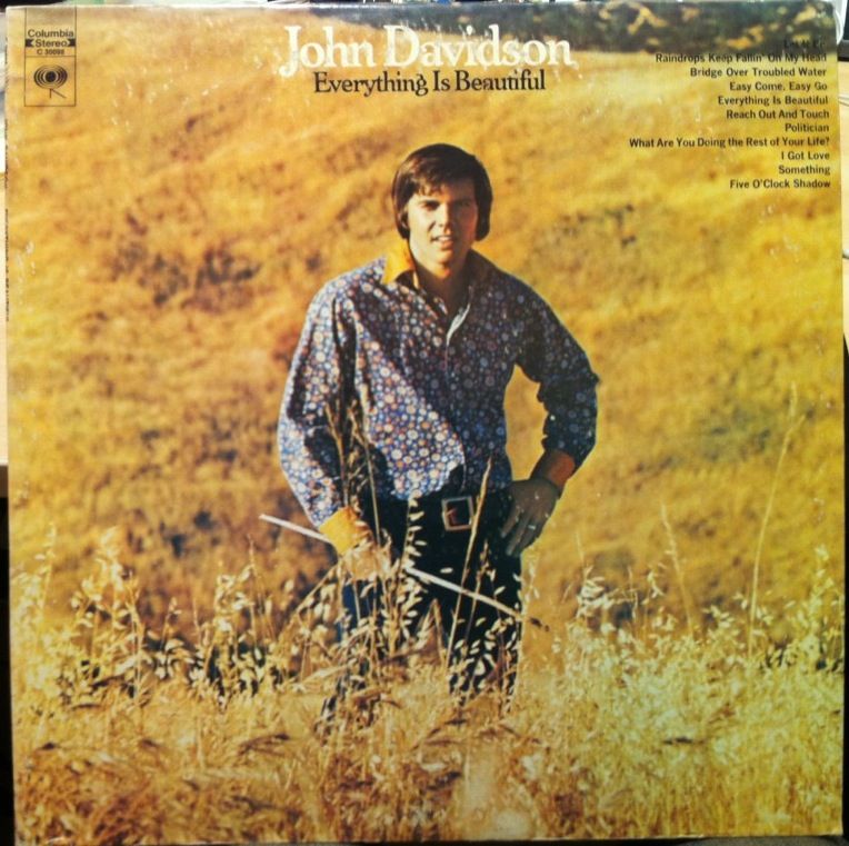 John Davidson Everything Is Beautiful LP VG C 30098 Vinyl Record