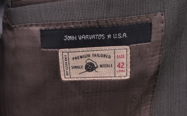 ISW John Varvatos Delancy Super 110s Suit 42L 42 L e52  