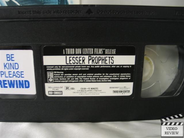 Lesser Prophets VHS John Turturro Scott Glenn 733807521330  