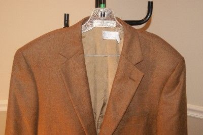 JOHN W  LORO PIANA 100 CASHMERE SPORTCOAT JACKET SIZE 42 L T  