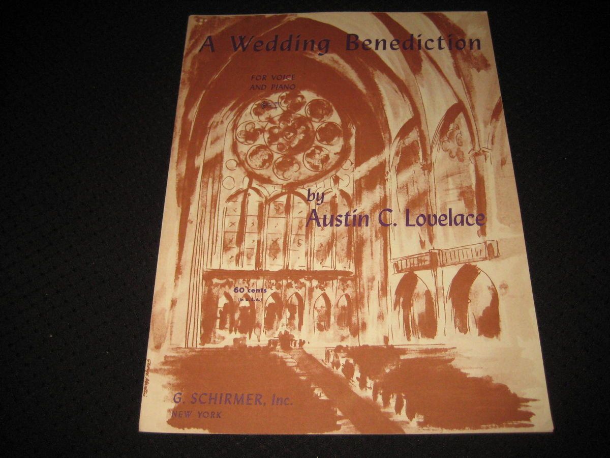 A Wedding Benediction 1949 Austin C Lovelace 4286  