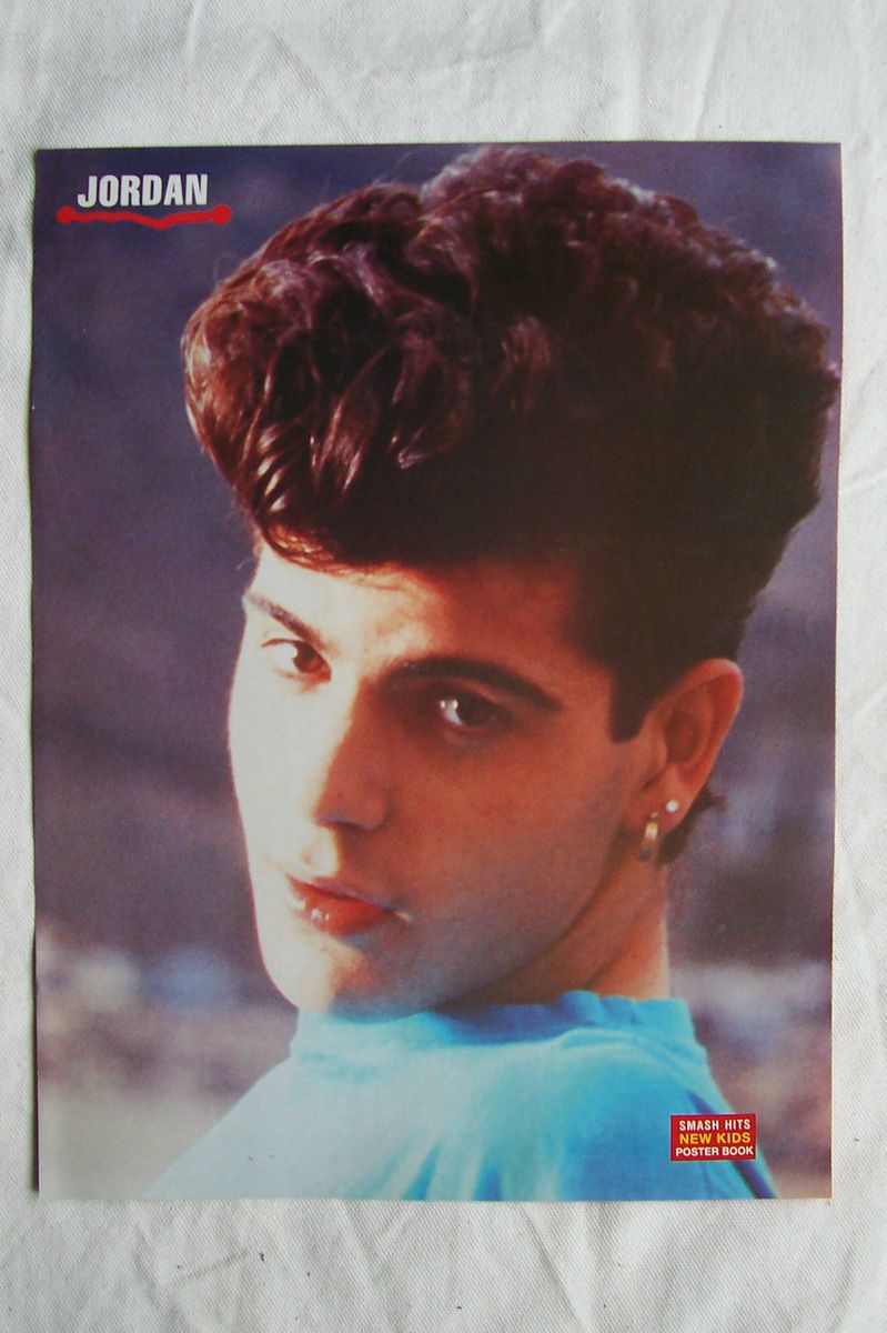 Jordan Knight New Kids on The Block 1990 Magazine Poster  