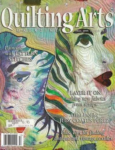 Quilting Arts Magazine Issue 19 Fall 2005 Stitch Paint  