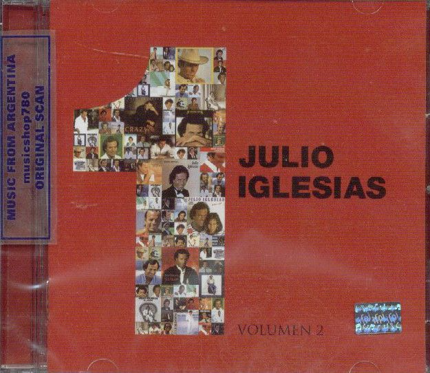 Julio Iglesias 1 Volumen 2 SEALED CD One Greatest Hits Best One