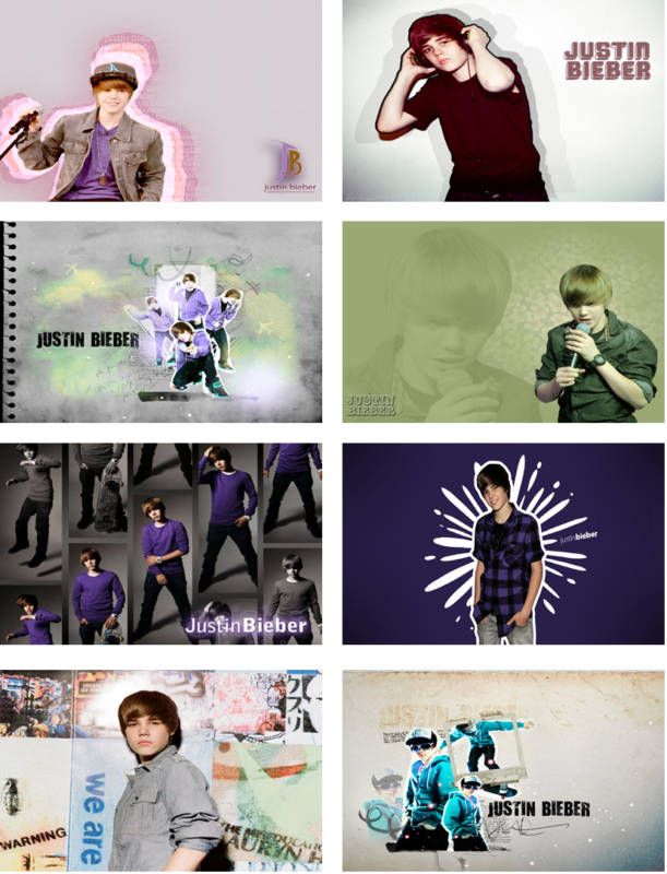 Justin Bieber Laptop Netbook Skin Cover Sticker